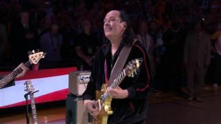 Carlos Santana's Amazing National Anthem Before Finals Game 2