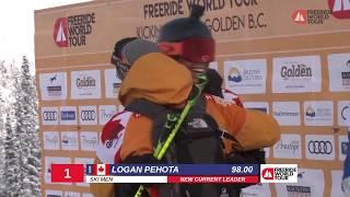 Logan Pehota (CAN) - 1st place SKI MEN - FWT18 Kicking Horse Golden BC