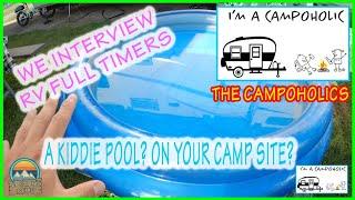 Up for the Journey vs. The Campoholics \ Uncensored interview about RV life, and full timing.