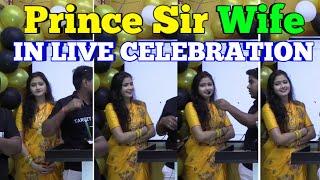 Prince sir wife in live CELEBRATION 200k subscribers ‎@TARGETBOARD  Aarti mam and prince sir live