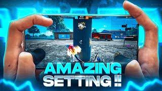 Amazing Settings That'll Change Your Gameplay ️ | Free Fire Best Headshot Setting 2025 !!