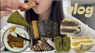 vlog 프로틴스콘 맛집 쑤니맘베이커리‍ㅣ찌니빵공장ㅣ윤달베이커리ㅣ머드스콘ㅣ비건빵먹방ㅣ빵순이브이로그ㅣ식단빵 추천