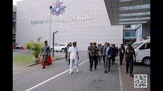 Defence top brass delves into KDU hospital’s functions