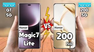 Honor Magic 7 Lite Vs Honor 200 - Full Comparison  Techvs