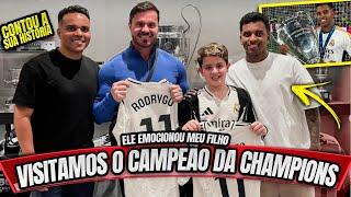 VISITAMOS O CAMPEÃO DA CHAMPIONS E ELE ACOMPANHA O RAMON E O ESPORTE - RODRYGO GOES DO REAL MADRID