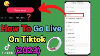 live option tiktok pay kaise on karin | pakistan min tiktok live kase on karin 2023 | live on tiktok