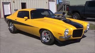 1970 Camaro Blown Pro Street Dreamgoatinc Classic Hot Rod and Classic Muscle Car Video