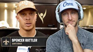 Spencer Rattler on Taking Snaps as QB1 of the Saints | James Skrmetta Reacts