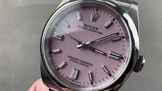 Rolex Oyster Perpetual 36 Candy Pink 126000 Rolex Watch Review