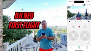 DJI Neo First Flight