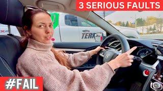 Failed Mock Driving Test? | 3 Serious Mistakes to Avoid! (Tailgating + More)#failed #funny#safety