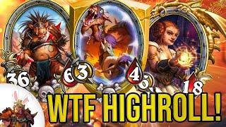 My BIGGEST QUILBOAR HIGHROLL! | Hearthstone Battlegrounds