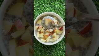 Chia seeds Apple pudding। Weight loss। Healthy recipe ।