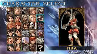 All SoulCalibur Character Select Themes