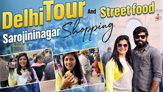 Delhi Tour & SarojiniNagar Shopping | Street Food | India Gate | Red Fort | Shiva Jyothi | Jyothakka