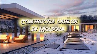 Constructia casei Moldova, Chisinau. Proiect casa moderna Chisinau. Proiecte de casa Moldova.