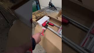 Huge shoutout to Bessey Tools for the clamps and extender! They will be put to great use in my shop!