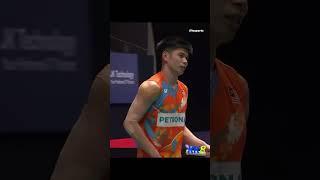 Leong jun hao Lee zii jia super reaction speed  #leeziijia #leongjunhao #badminton