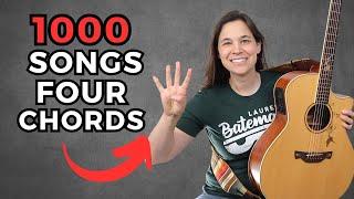 4 EASY Guitar Chords to Play 1000s of Songs