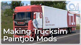 How to Make ATS/ETS 2 Paint Job Mods