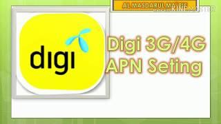 Setting APN DiGi 3g 4g untuk Handphone Android 2020