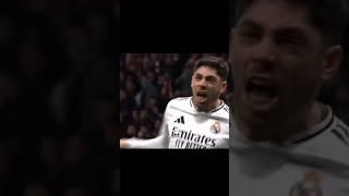 Valverde celebration after the penalty | Real Madrid vs Atletico