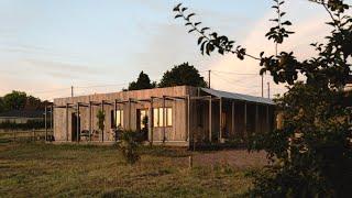 Studio Bark builds demountable Nest House with architecture students