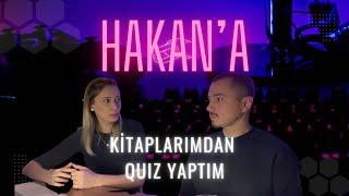 Hakan’a Kitaplarımdan Quiz Yaptım! 🪁