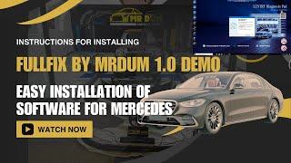 Install Mercedes software simply with FullFix By MrDum Benz Demo