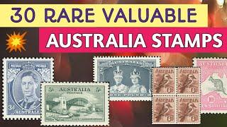 Most Expensive Stamps Australia | Rare Valuable Australian Stamps To Look For In 2025