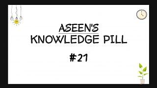 KNOWLEDGE PILL #21