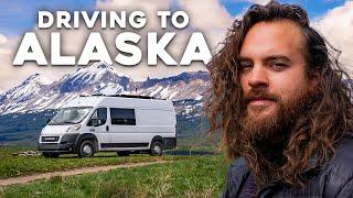 Vanlife Camping in Snowy Cold Canada (Driving to Alaska)