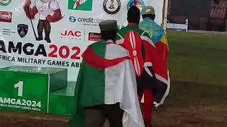 Medals presentation at Africa Military Games Abuja -Algeria ,Ethiopia & others recieved