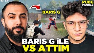 BARIŞ G İLE İDDİALI VS ATTIM! BARIŞ G VS SASUKE | PUBG MOBİLE