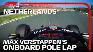 Max Verstappen's Pole Lap | 2021 Dutch Grand Prix | Pirelli