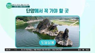 유람선 타고 단양 팔경 '도담삼봉' 보러갈래? 신비로운 바위 섬의 매력 속으로! | 행복한 아침 921 회