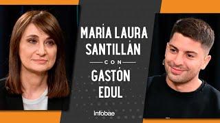 Gastón Edul con María Laura Santillán: “Hay química con Nati Jota, es en serio”