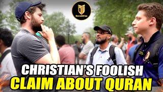 Christian's Shaky Arguments Dismantled One By One | Hashim | Ismael | Speakers Corner