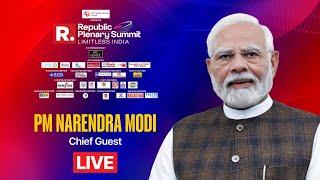 PM Modi At Republic Plenary Summit 2025 | Arnab Goswami | India's Biggest News Event