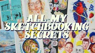  how i FILL MY SKETCHBOOKS so fast (and reviewing my all-time fav sb) 