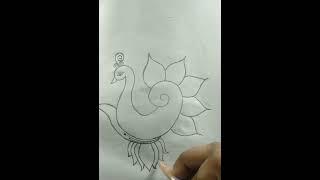 simple pencil sketch drawing video #design drawing sketch #drawing video #shorts.