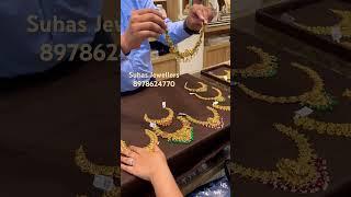 Deep Nakshi collection Suhas Jewellers, Khammam. #shorts #nakshi #necklace #youtube #916gold
