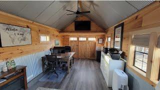 How To Convert A Shed Into A Great Home Office!