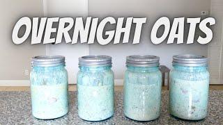 HIGH PROTEIN OVERNIGHT OATS | Easy, Healthy and Fast Breakfast Meal | Great For Weight Loss