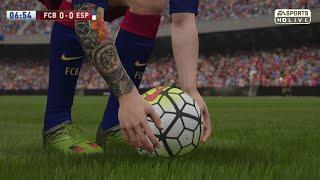 Lionel Messi vs Espanyol (Home) - 8/5/2016 |Terrific Free Kick| FIFA 16 REMAKE| by Pirelli7