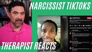 Narcissist TikToks #1 - Therapist Reacts (Intro)