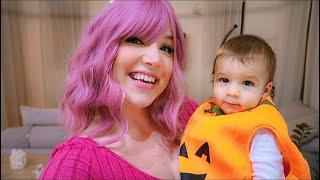 #AnyaVlog: Az első Halloween Családként! + Halloween Baba Buli!