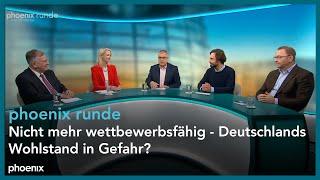 phoenix runde: Nicht mehr wettbewerbsfähig - Deutschlands Wohlstand in Gefahr?