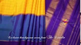 The S Studio | Kanjeevaram Pattu Sarees | Online saree shop