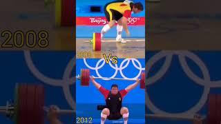 Matthias Steiner 2008 vs 2012 #shorts